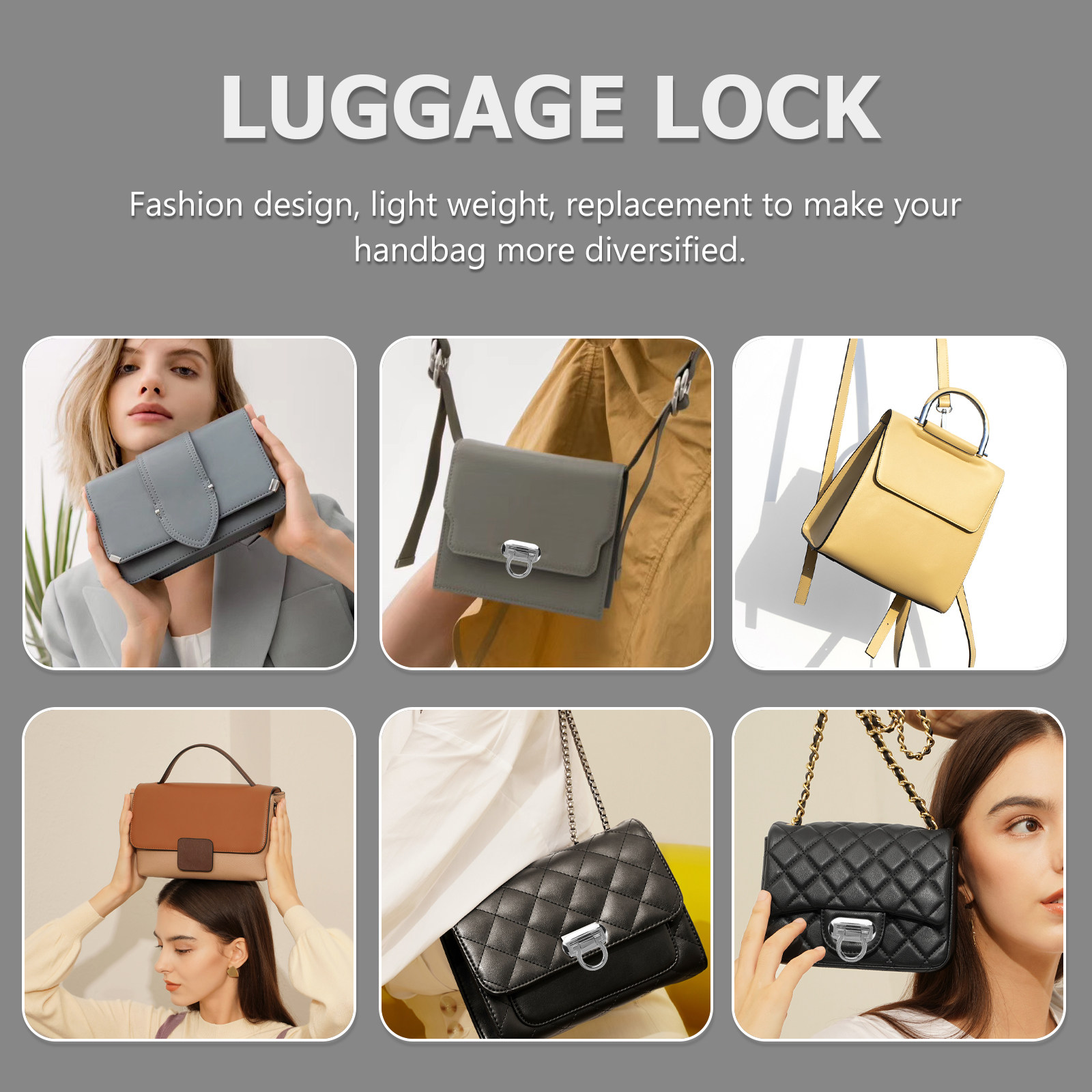 高級ダイキャスト合金製の南京錠4個セット。スーツケースやバッ - Travel Accessories Ideas のレビューと価格