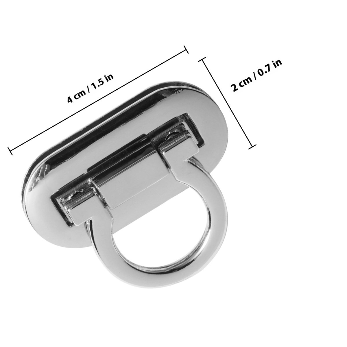 高級ダイキャスト合金製の南京錠4個セット。スーツケースやバッ - Travel Accessories Ideas のレビューと価格