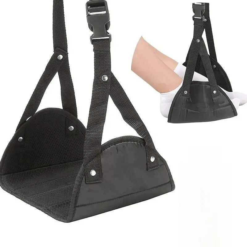 飛行機用フットレストハンモック 調節可能なストラップ付き ポ - Travel Accessories Long Flight のレビューと価格