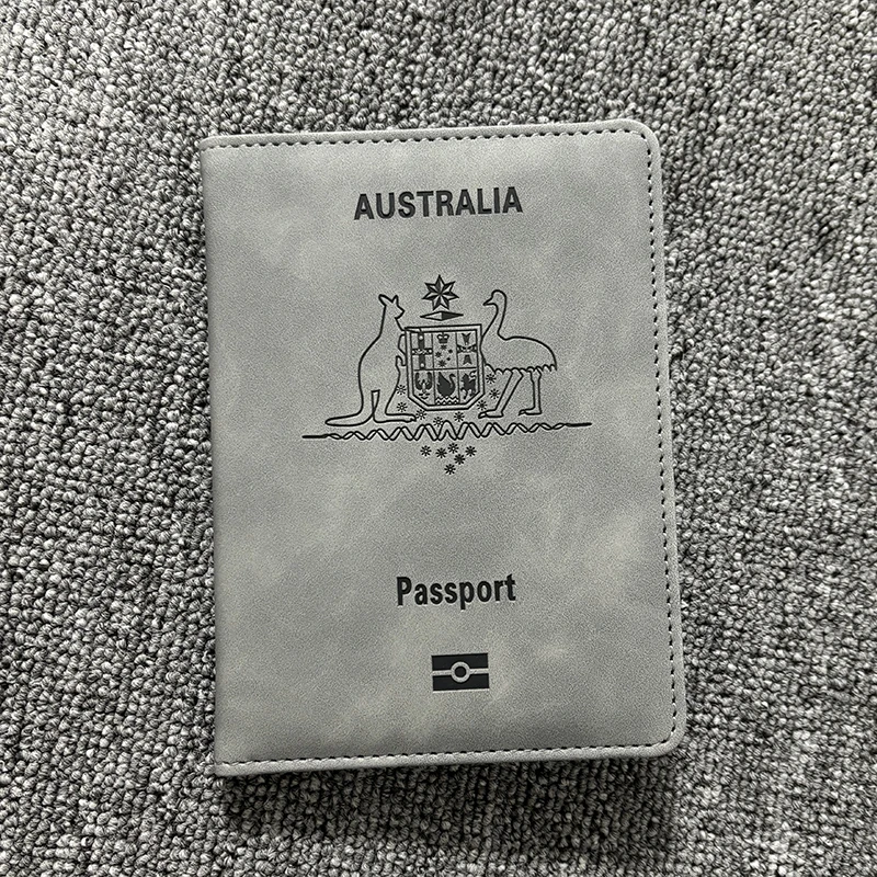 RFID-パスポート保護カバー,オーストラリアのパスポートホ - Travel Accessories Wallet のレビューと価格
