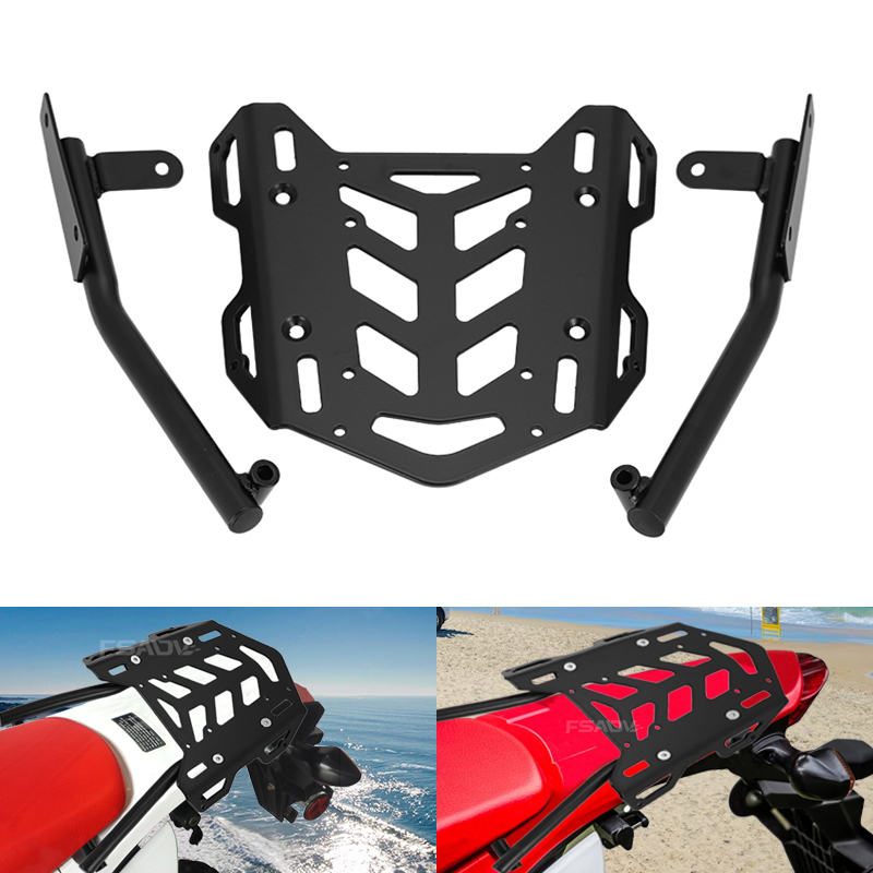 ホンダCRF250LオートバイリアラゲッジラックCRF 25 - Luggage Cover Protector のレビューと価格