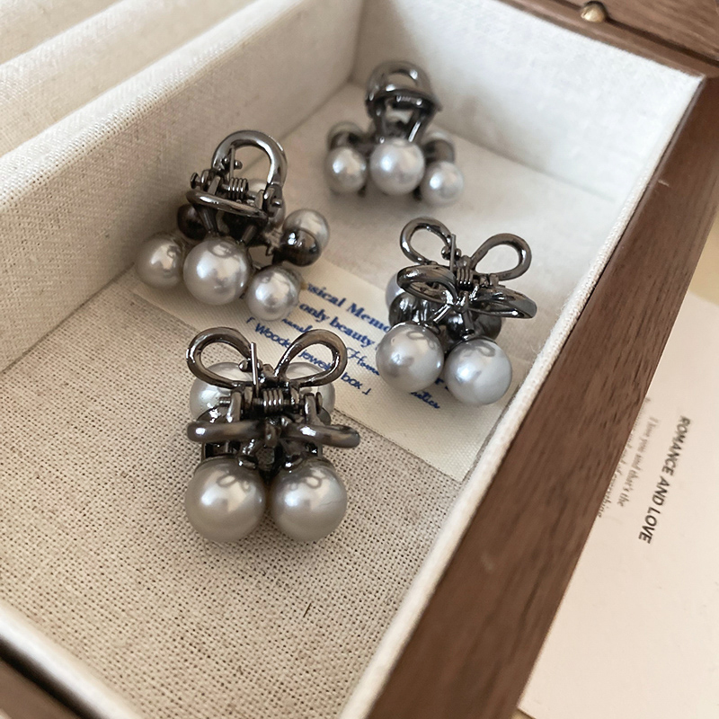 フランスのミニイミテーションパールヘアクリース女性用、フリン - Travel Accessories Aesthetic のレビューと価格
