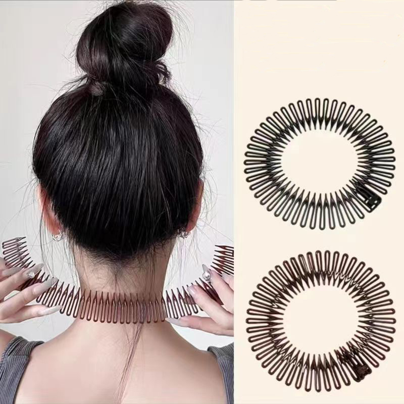 女性用の柔軟なプラスチックコーム,女の子用のヘアアクセサリー - Travel Accessories Aesthetic のレビューと価格