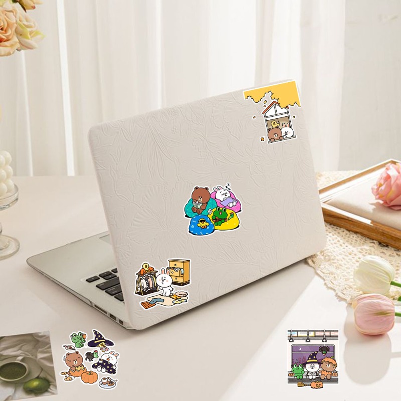 LINE FRIENDS ブラウン・コニー・サリー アニメ風 - Luggage Cover Protector のレビューと価格