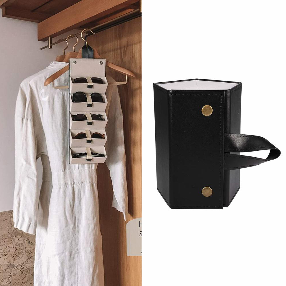 メガネ収納 眼鏡ホルダー トラベルケース PU素材 サングラ - Travel Accessories Ideas のレビューと価格